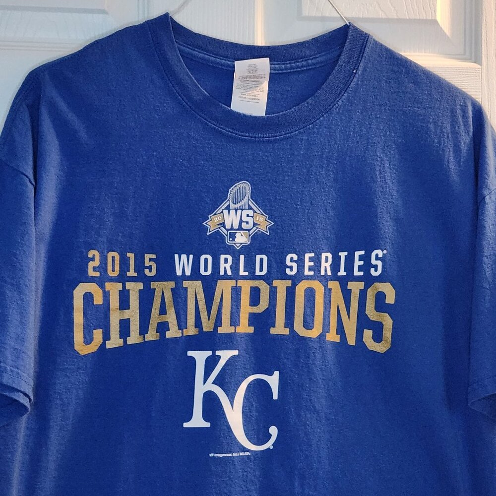 KC Royals 2015 World Series Champions XL Mens Tee